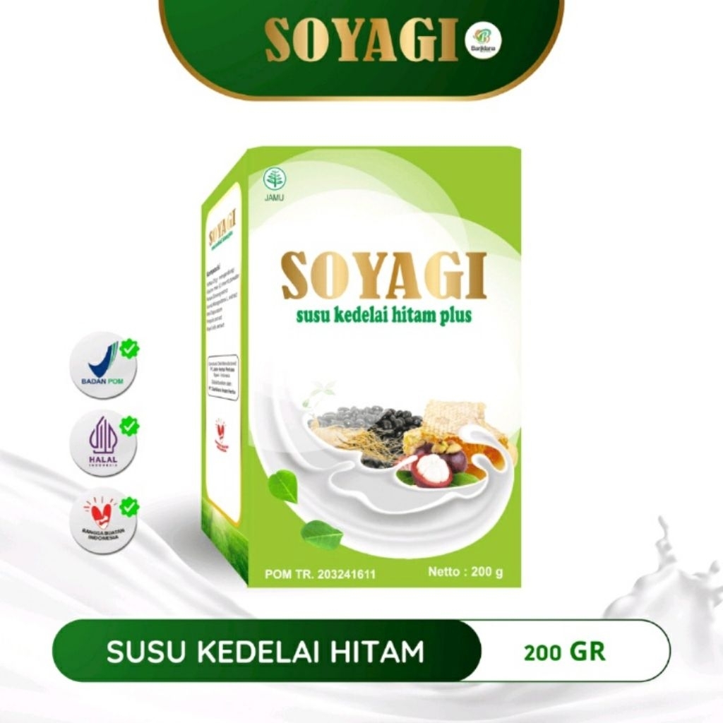 

SOYAGI 200g - Susu Kedelai Hitam Plus