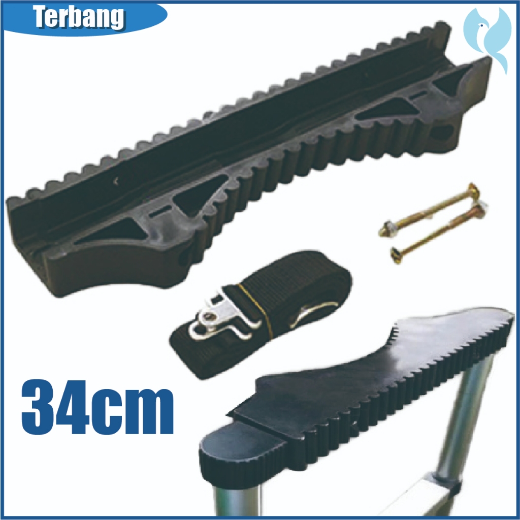 Karet tangga anti slip tangga teleskopik 34cm tangga lipat teleskopik karet tangga teleskopik