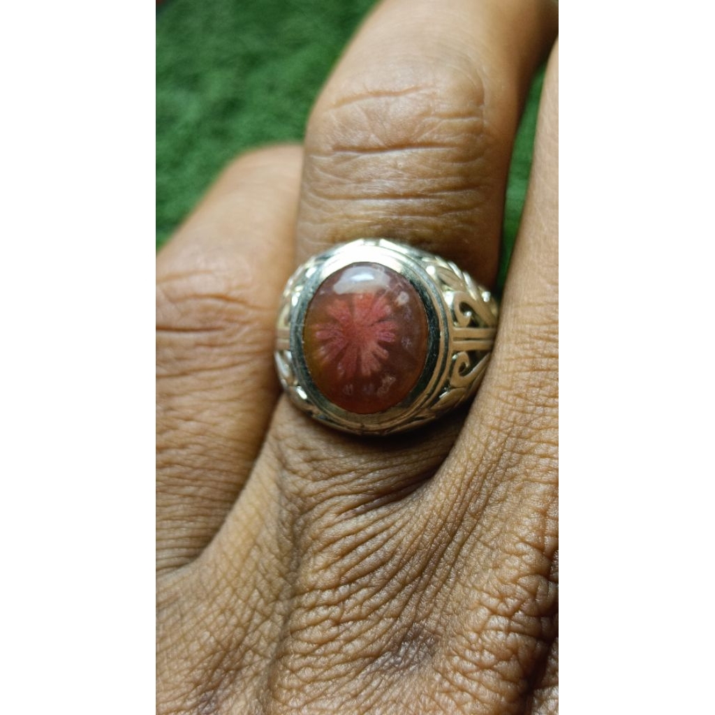 teratai tunggal pink kristal