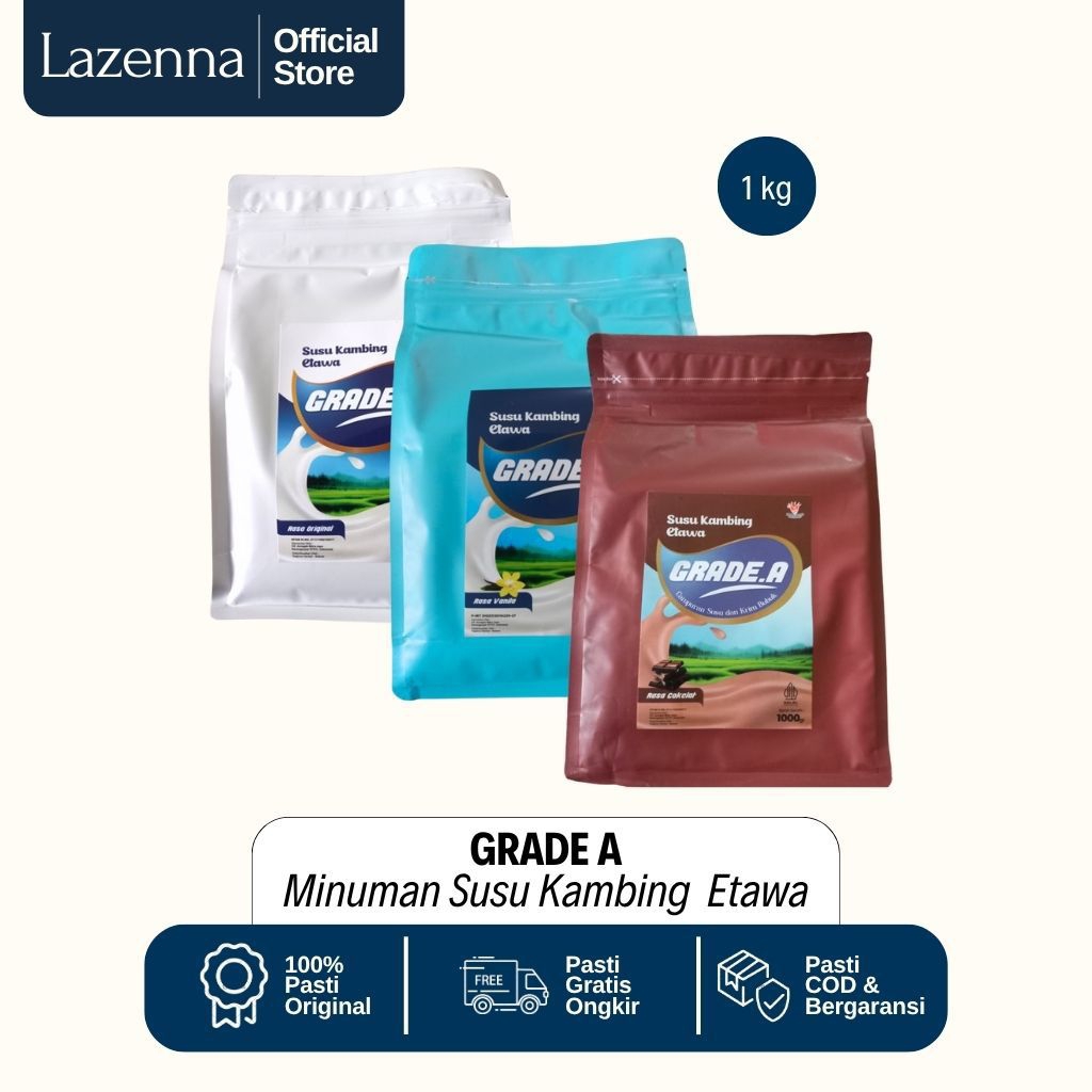 

SUSU ETAWA BUBUK GRADE A 1 KG CEGAH ASAM URAT PENGGEMUK PENAMBAH NASU MAKAN ANAK | ASLI GRADE A