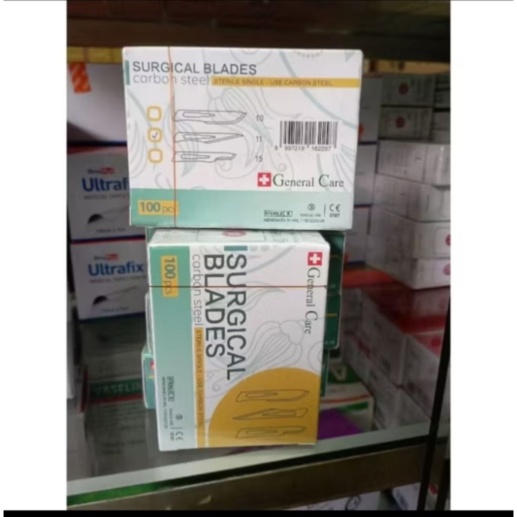 Bisturi GENERAL CARE. Surgical Blades GC. Pisau Bedah Operasi GC
