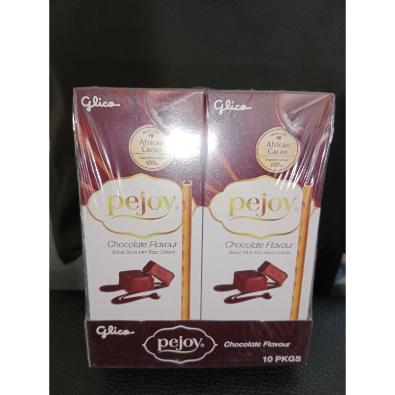 

Glico Pejoy Stick 16gr x 10pcs Belgian Chocolate/Cokelat per Box