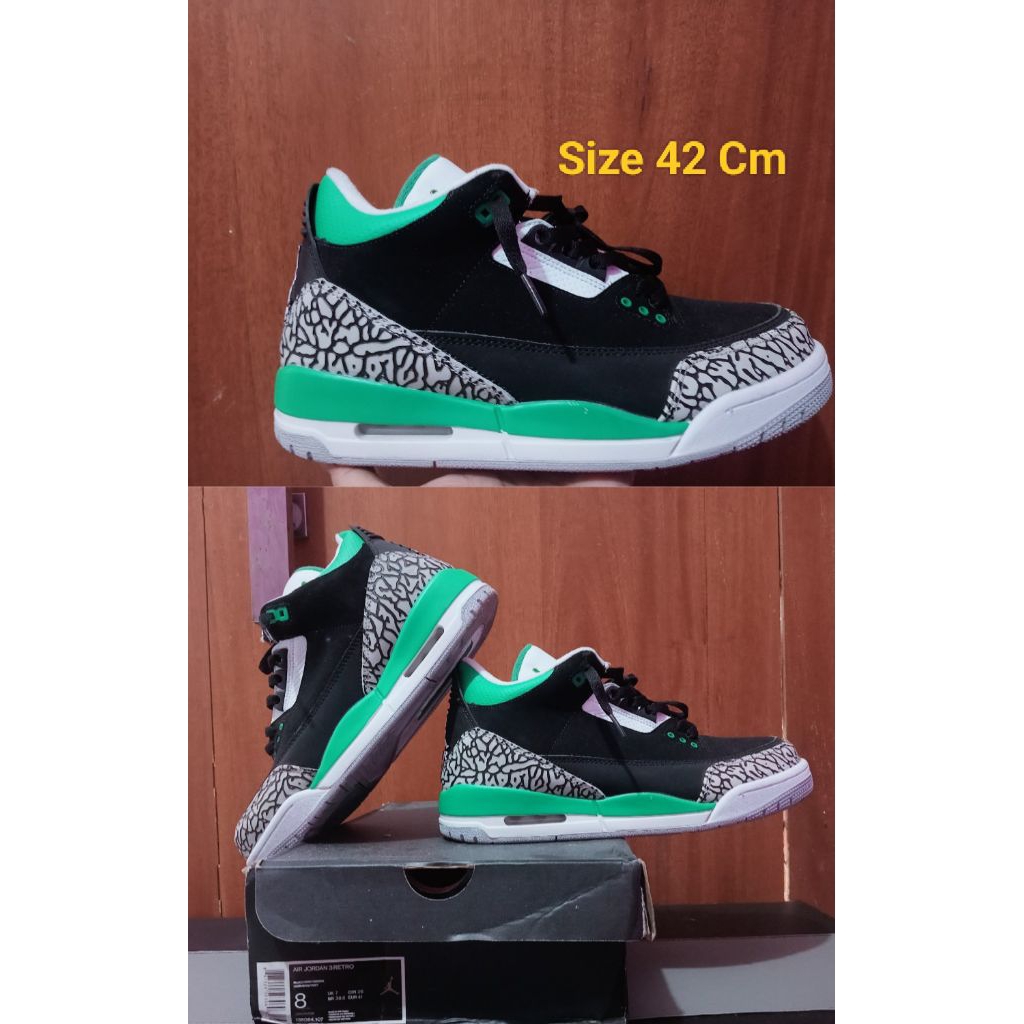 Air jordan 3 retro pine green