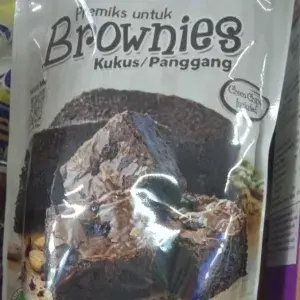 

Pondan Brownis ( kukus/ pandang)