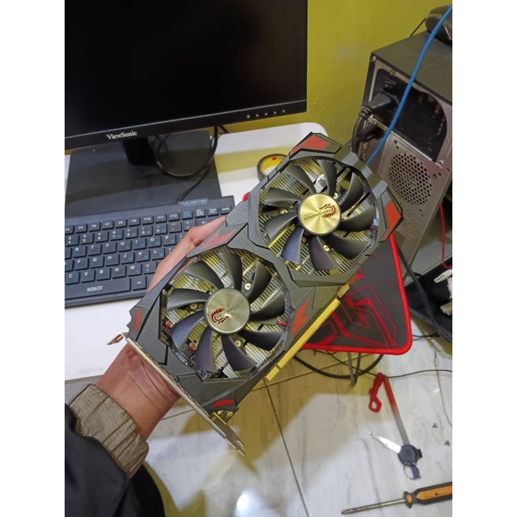 vga rx 580 rusak