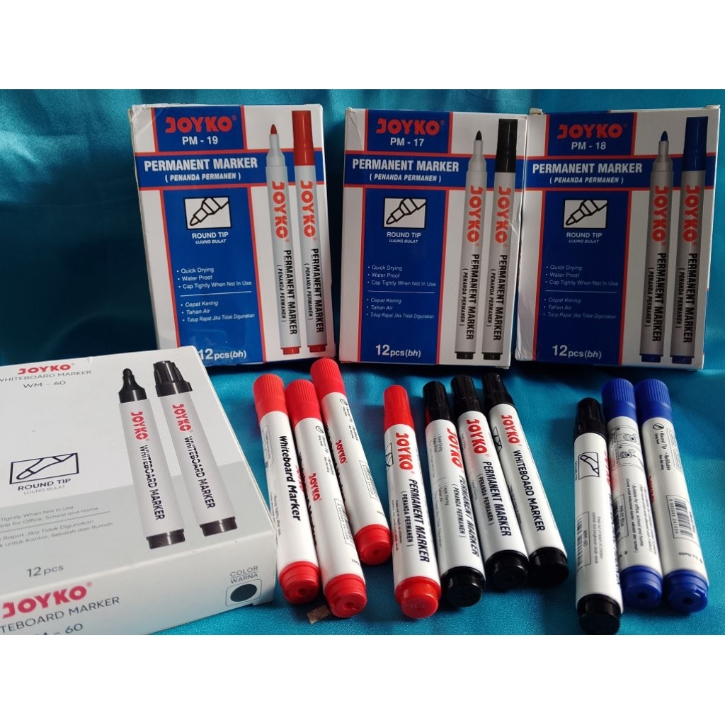 

Promo Cuci Gudang" Spidol Joyko WhiteBoard dan Permanent