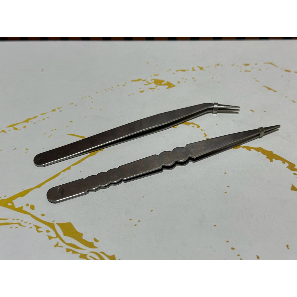 

Pinset penjepit benang bahan stainless steel