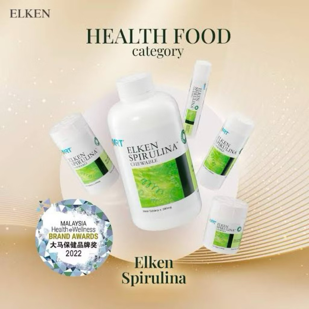 Elken Spirulina 3000 Tablet