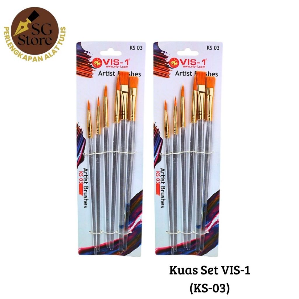

Kuas Set KS-03 / Artist Brushes Set