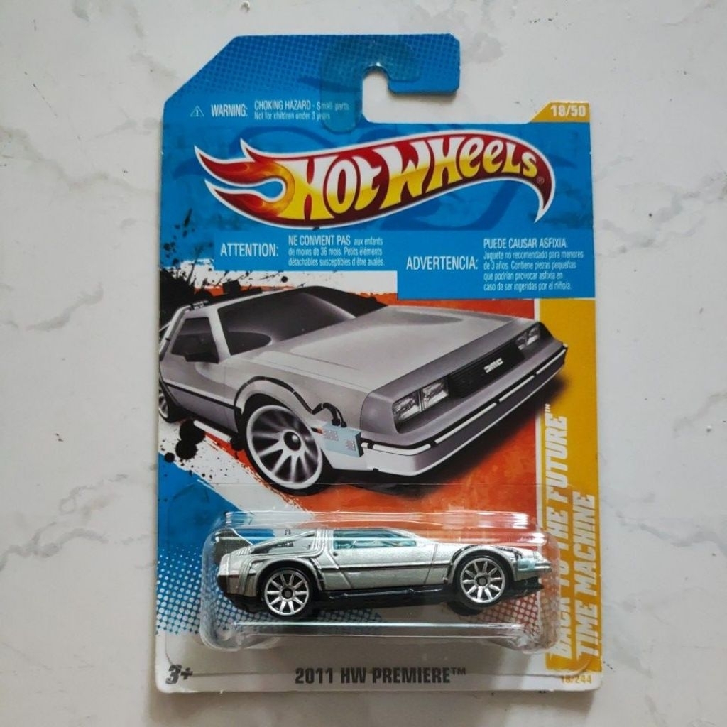 Hotwheels 2011 Hw Premiere Back To The Future Time Machine