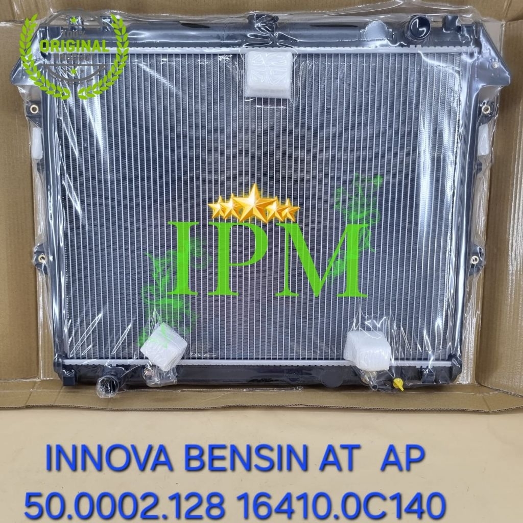 RADIATOR ASSY INNOVA BENSIN AT MATIC 05-15 16410-0C140 GARANSI