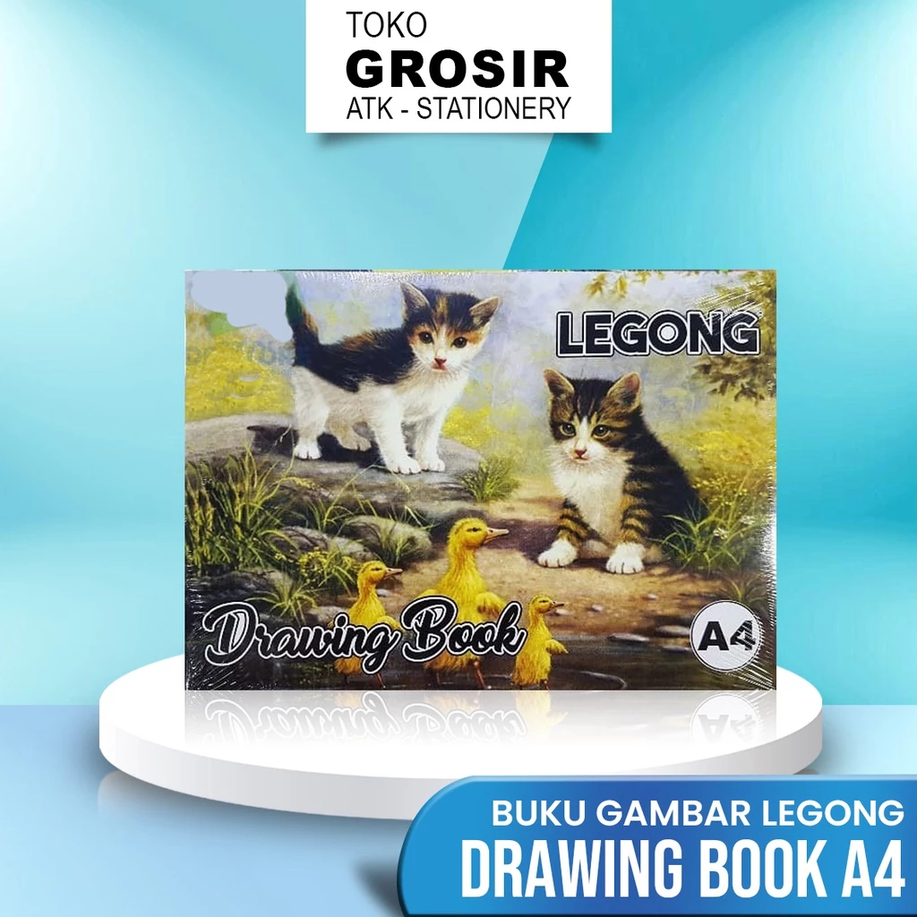 

BUKU GAMBAR A4/ MERK LEGONG DRAWING BOOK TERMURAH 2