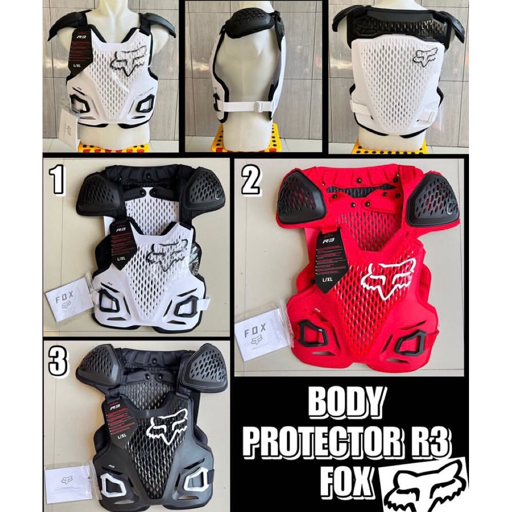 body protector r3 fox