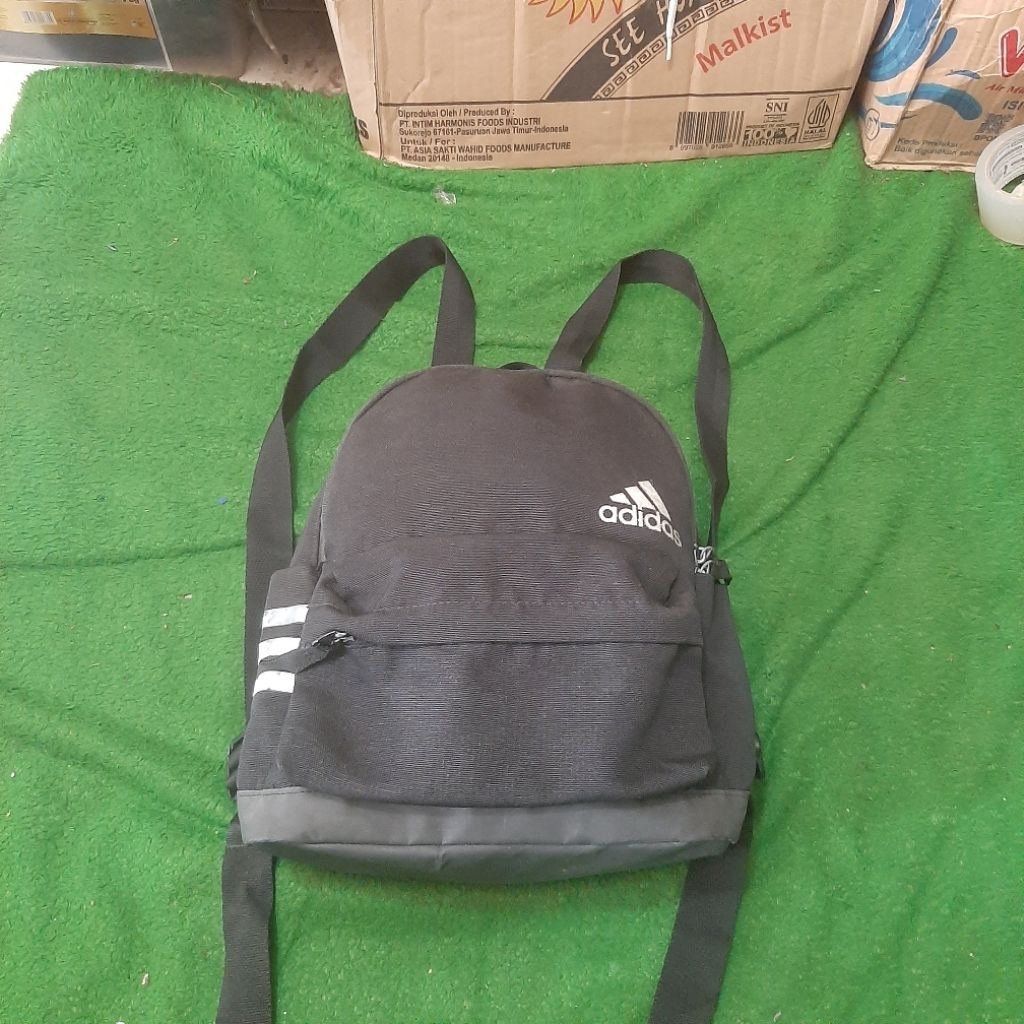 TAS SNEAKERS adidas 3 stripes training clasic backpack black second