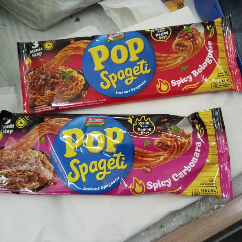 

indomie pop spageti 80g