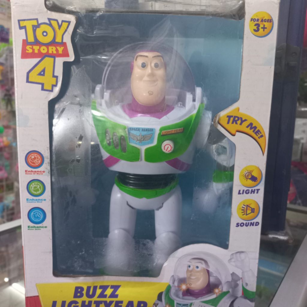 mainan figur robot buzz lightyear toy story