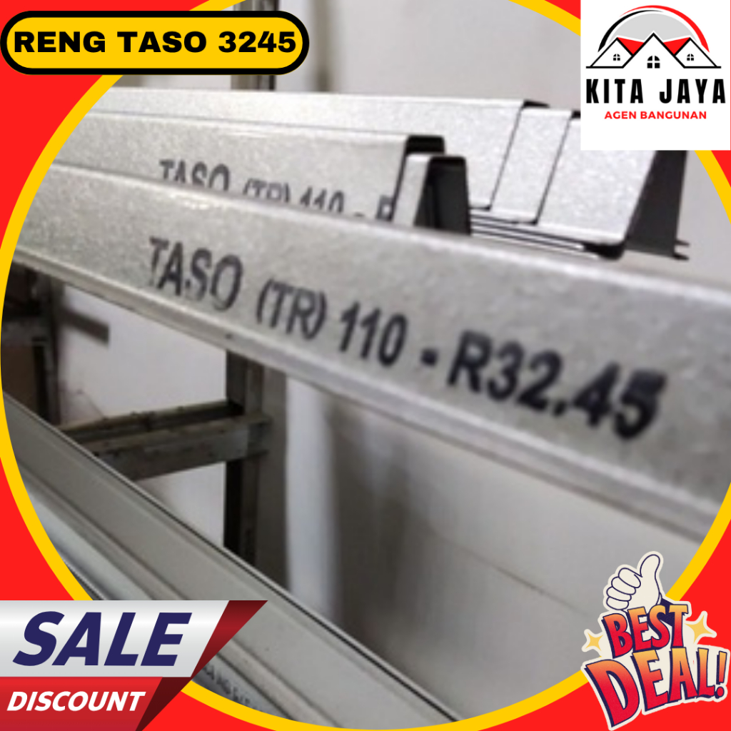 Rangka Baja / Baja Ringan Reng Taso 3245
