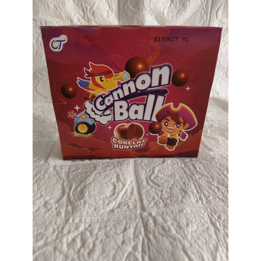 

Cannon Ball cokelat isi 24pcs
