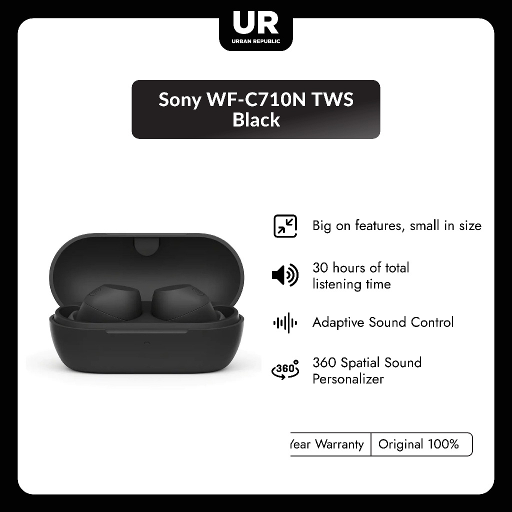 Sony WF-C710N TWS - Black
