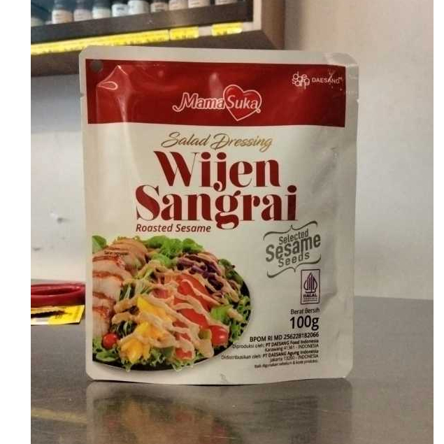 

MAMASUKA WIJEN SANGRAI KEMASAN 100 GRAM