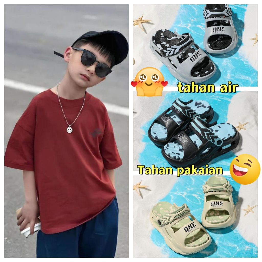 Sandal gunung anak laki laki Sandal baim anak laki laki Sandal sepatu anak laki laki