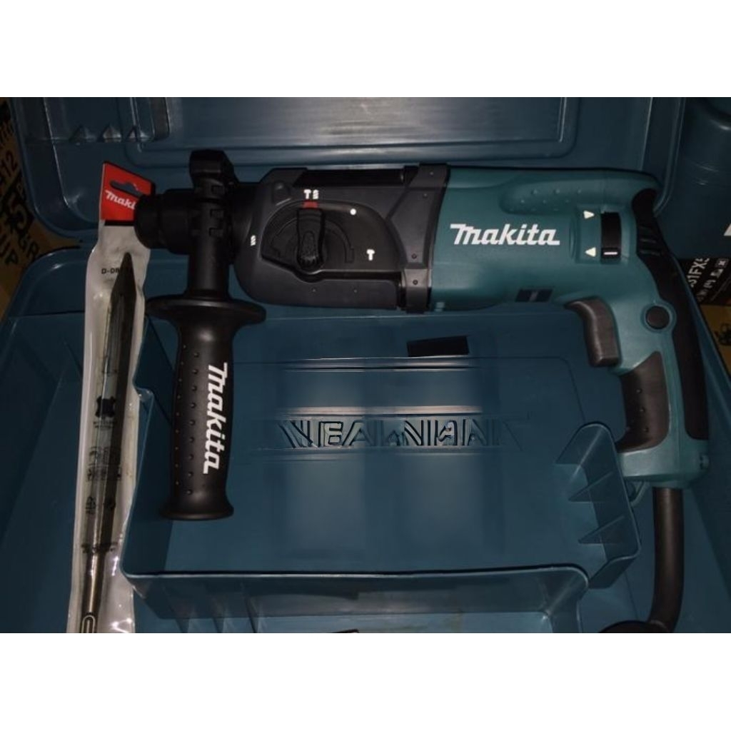 Mesin Bor Beton Makita HR2470X5 Rotary Demolition Hammer HR2470 HR 2470