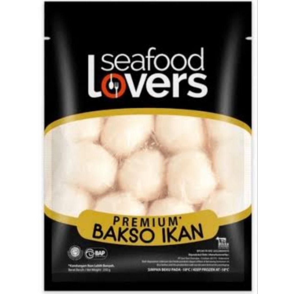 

Seafood Lovers Bakso Ikan premium, 250gr