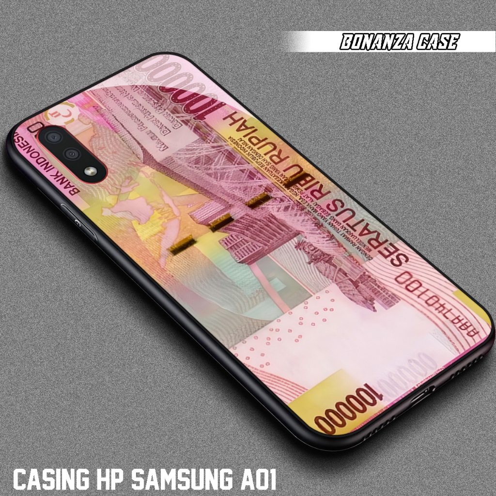 Bonanza - Case Samsung A01 - Case Kilau Samsung Terlaris - Kesing Hp Samsung A01 Shopee indonesia
