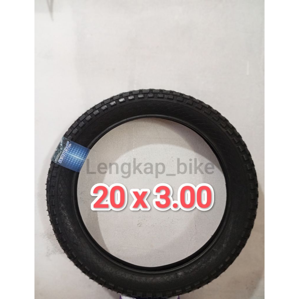 BAN LUAR SEPEDA 20 X 3.00 DELI TIRE DELIUM CROSS RANGER SWALLOW 20 X 3.00 SEPEDA