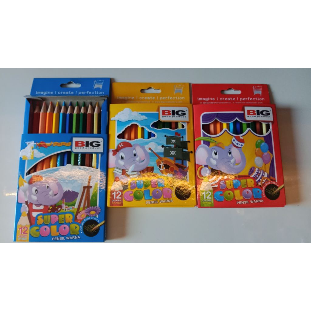 

PENSIL WARNA BIG isi 12,24