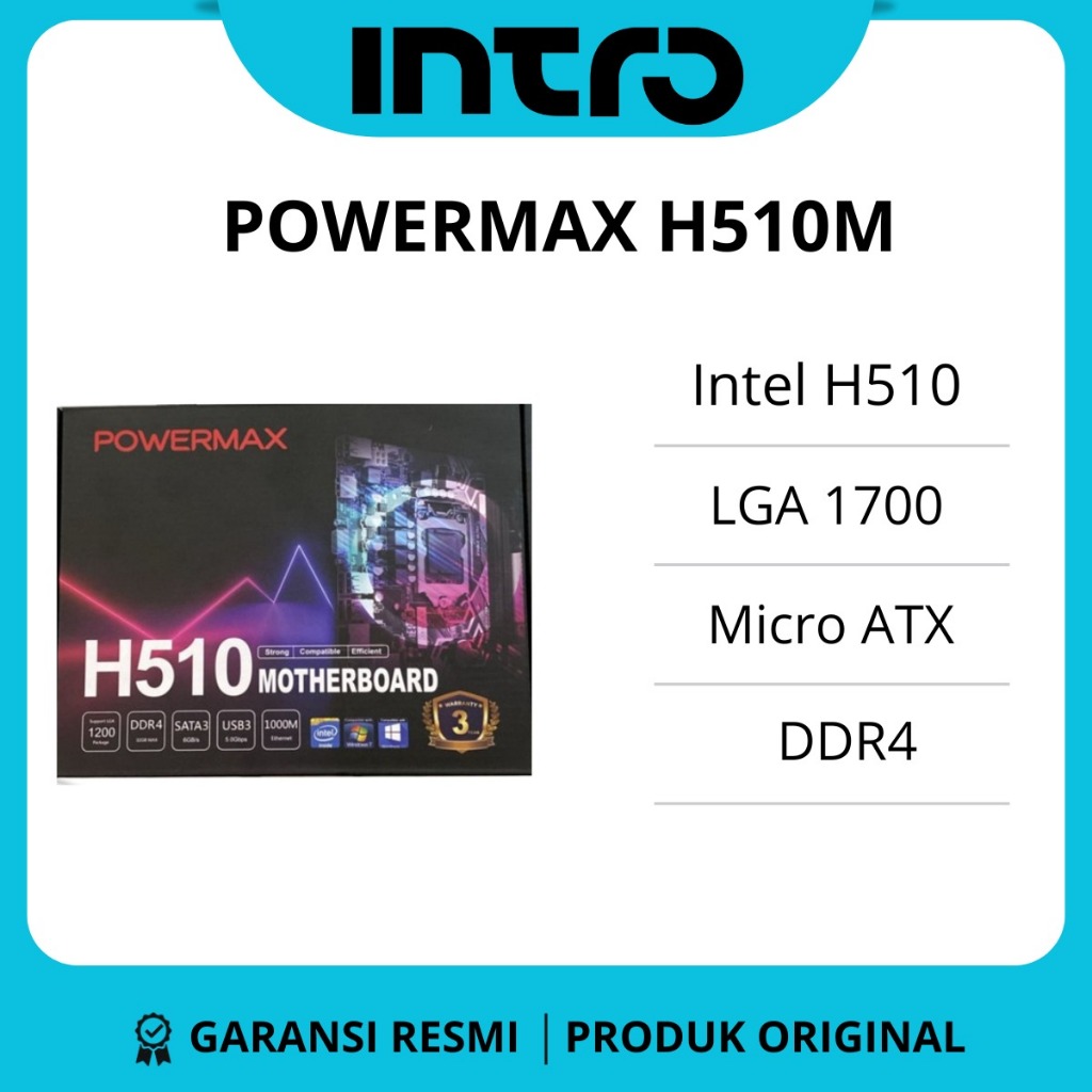 POWERMAX H510M MOTHERBOARD