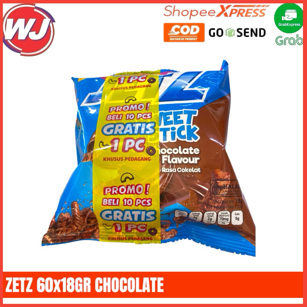 

JETZ CHOCOLATE 18 G