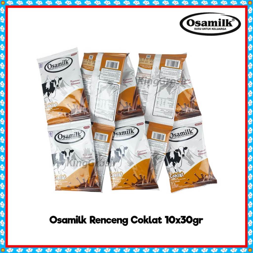 

Susu Osamilk Renceng Isi 10x30gr Susu Penggemuk Badan