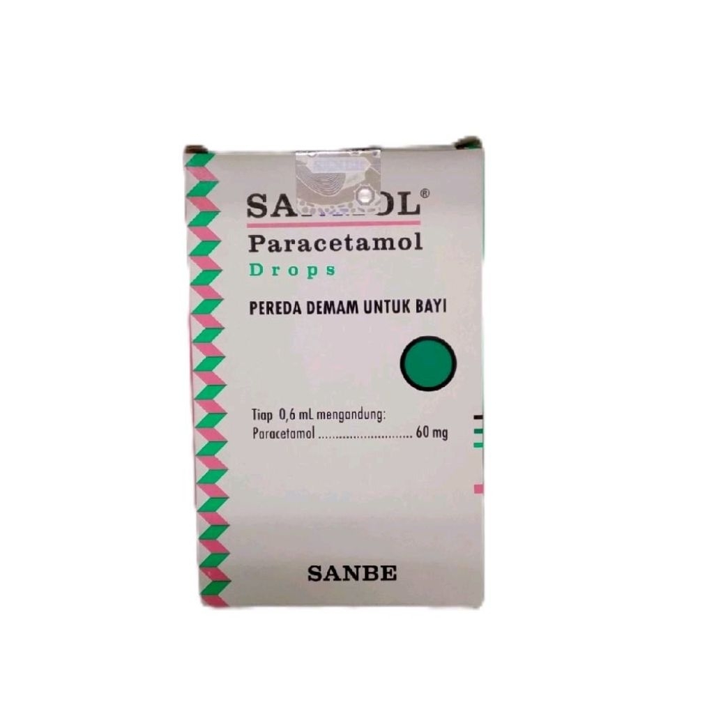 Sanmol Drop 15 ml - Pereda Demam Untuk Bayi