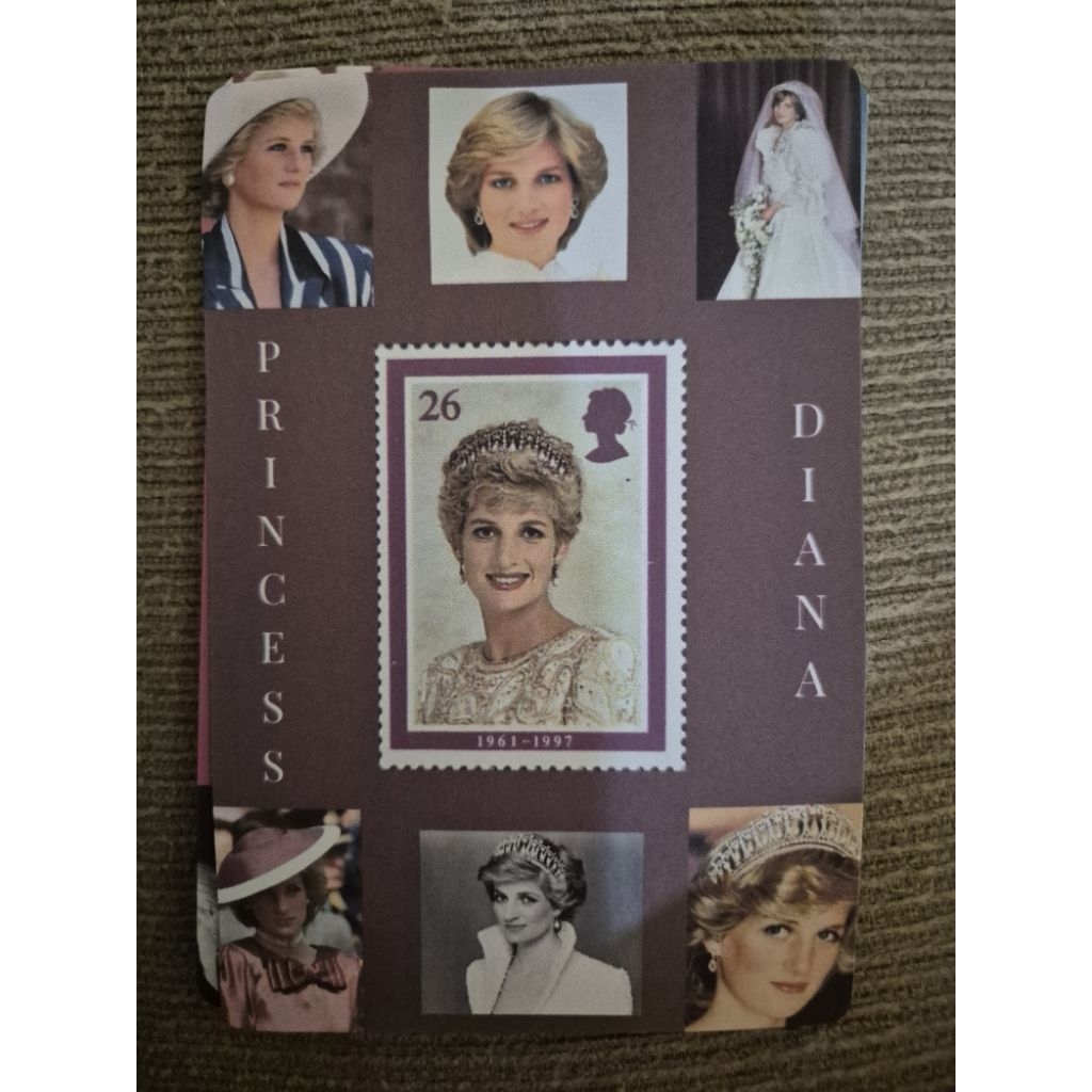 

kartu pos princess diana/Princess Diana postcard