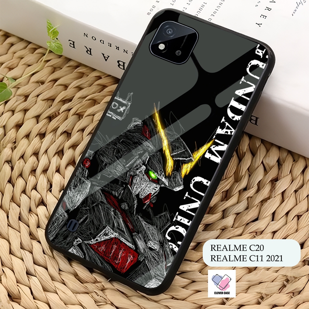 [AR34]  Case Glossy Case | REALME C20 | REALME C11 2021 | CASE KEKINIAN LUCU |  Casing Hp Kilau Moti