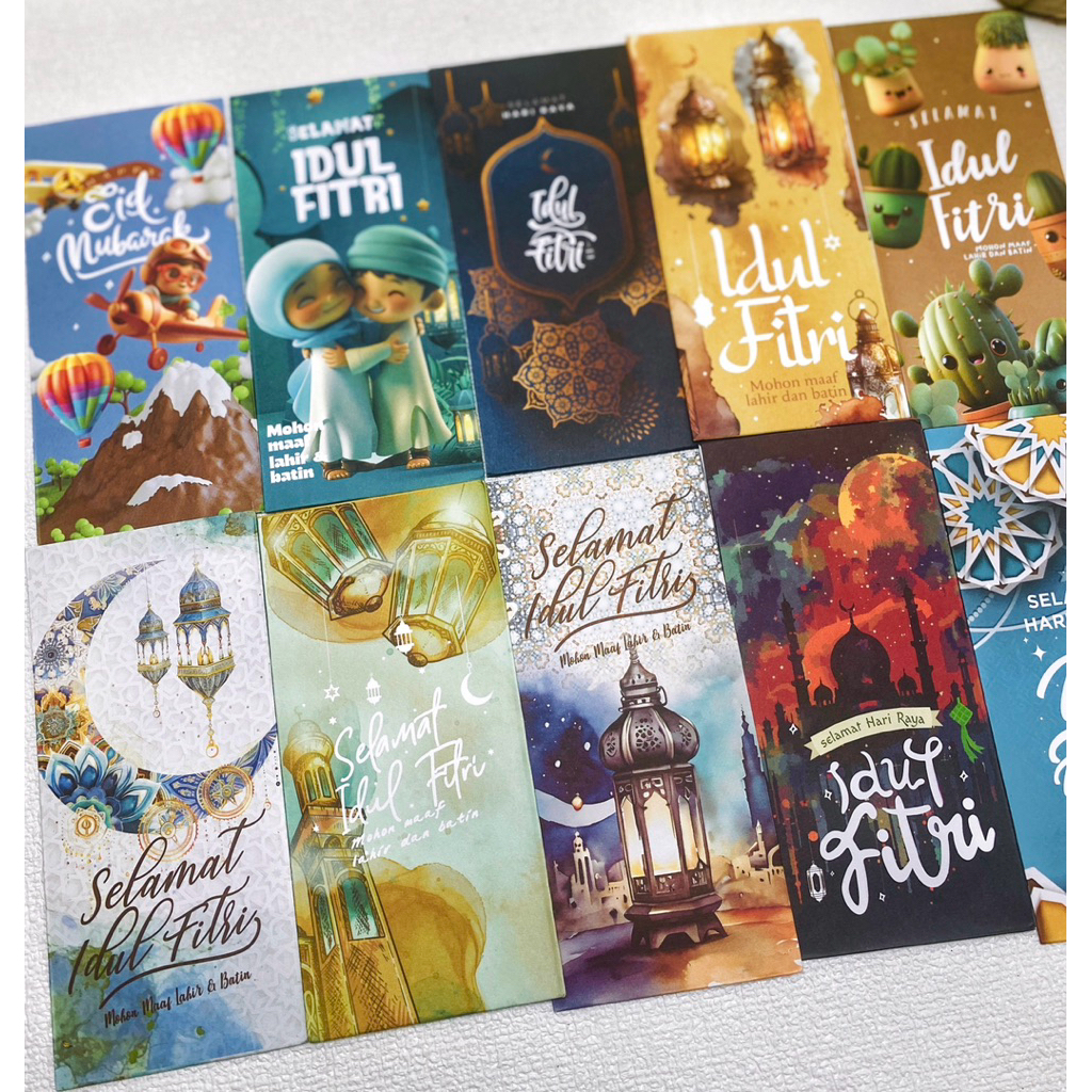 

AMPLOP LEBARAN PANJANG (random)