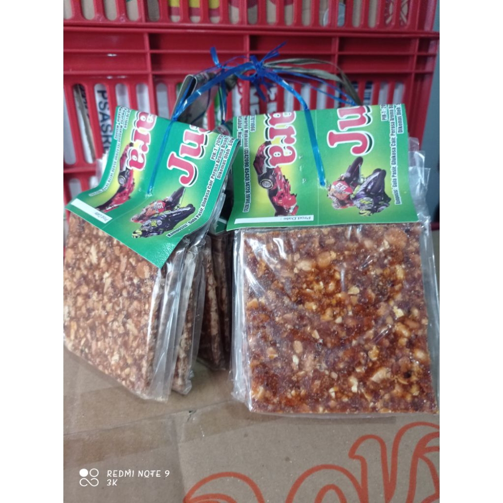 

Noga kacang tanah gula merah ( juara)