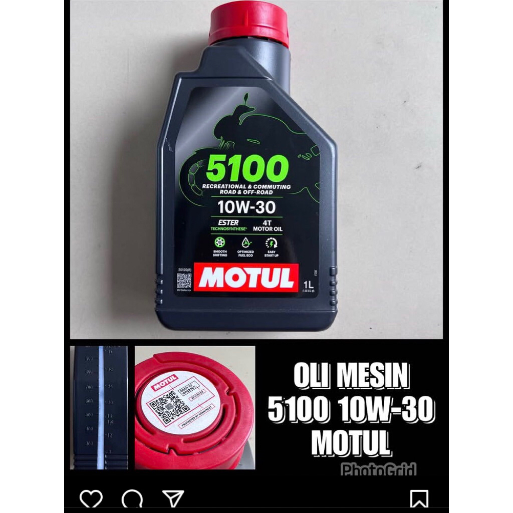oli mesin motul 5100 10w-30 motul
