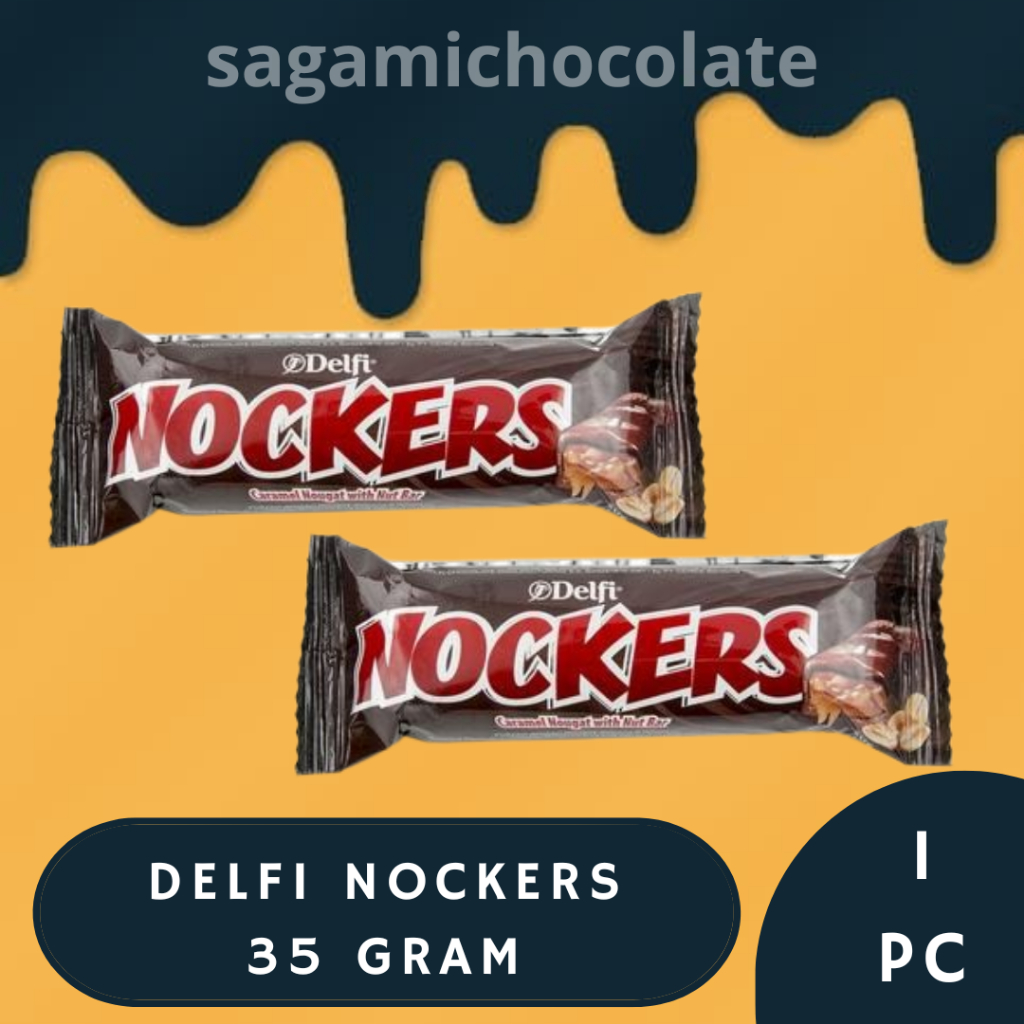 

DELFI MILK CHOCOLATE NOCKERS 35 GRAM 1 PC | COKLAT NOCKERS