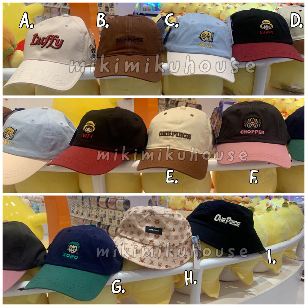 2025 MINISO x ONE PIECE TOPI LUFFY ZORO STRAW HAT CREW ONE PIECE EGGHEAD ISLAND COLLECTION MINISO EG