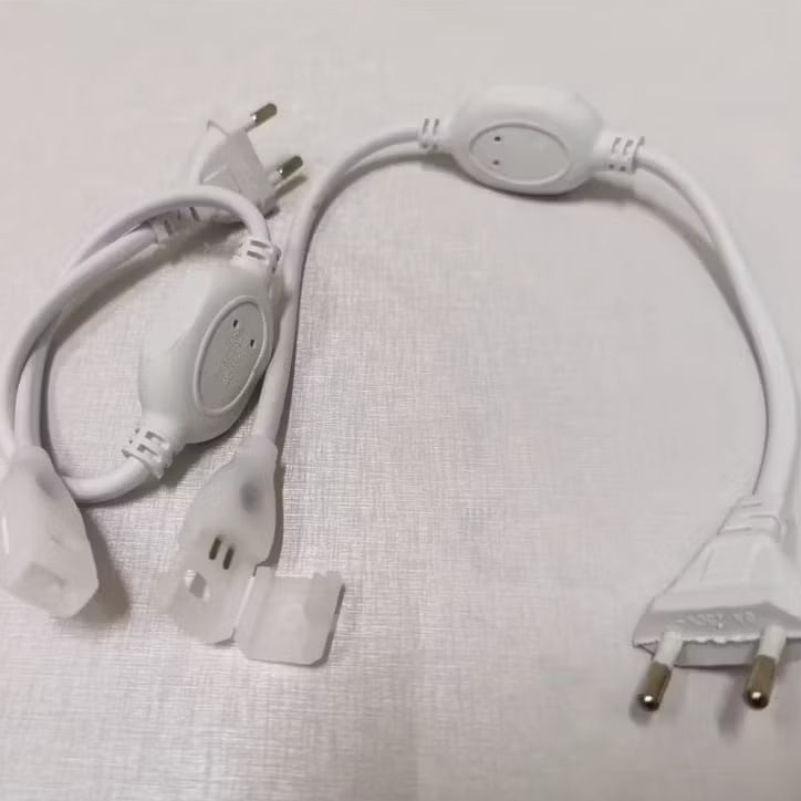 Socket Jepit LED Selang 220V/Adaptor LED Selang 220V