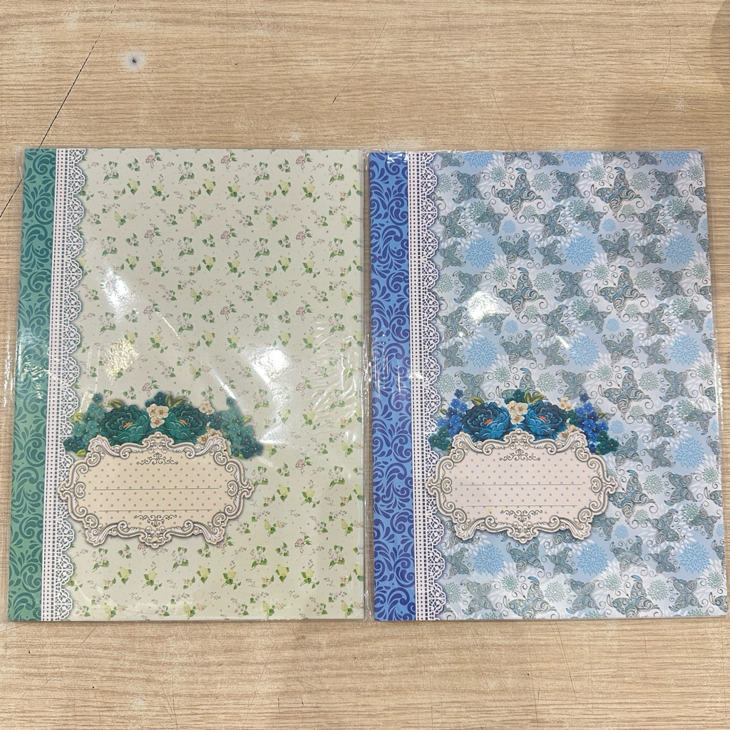 

Sampul buku tulis ukuran kwarto