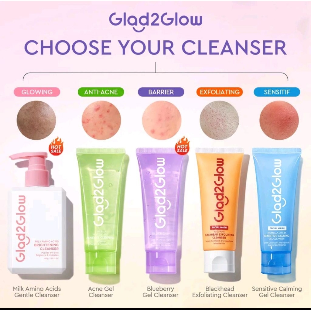 Facial wash Glad2glow