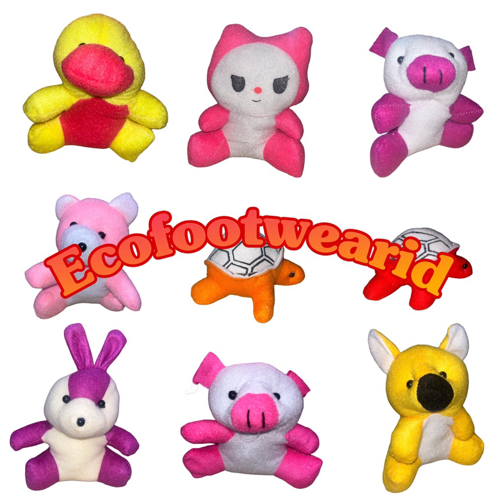 Boneka Mini obral lucu buket kecil murah boneka mesin capit boneka mini pasar malam SNI ecofootwear.