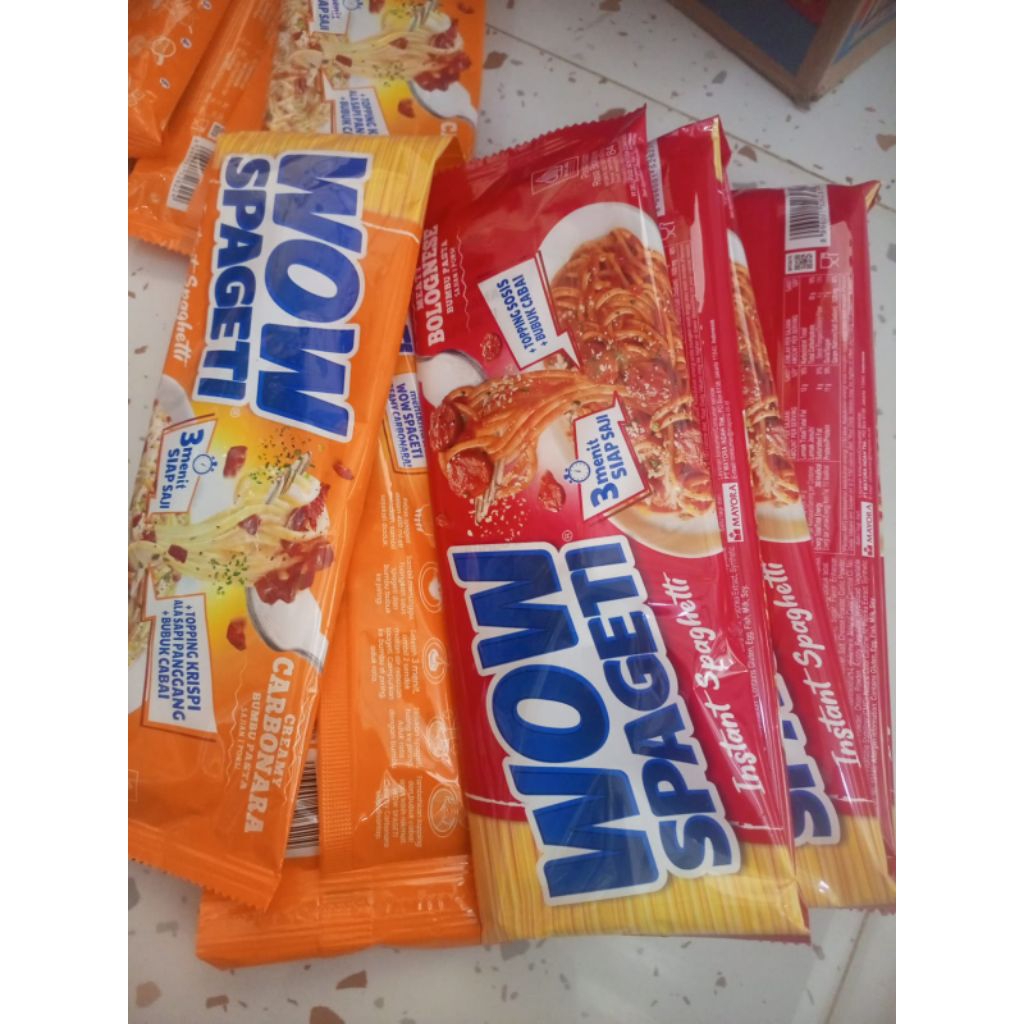 

wow spaghetti 4pcs mix