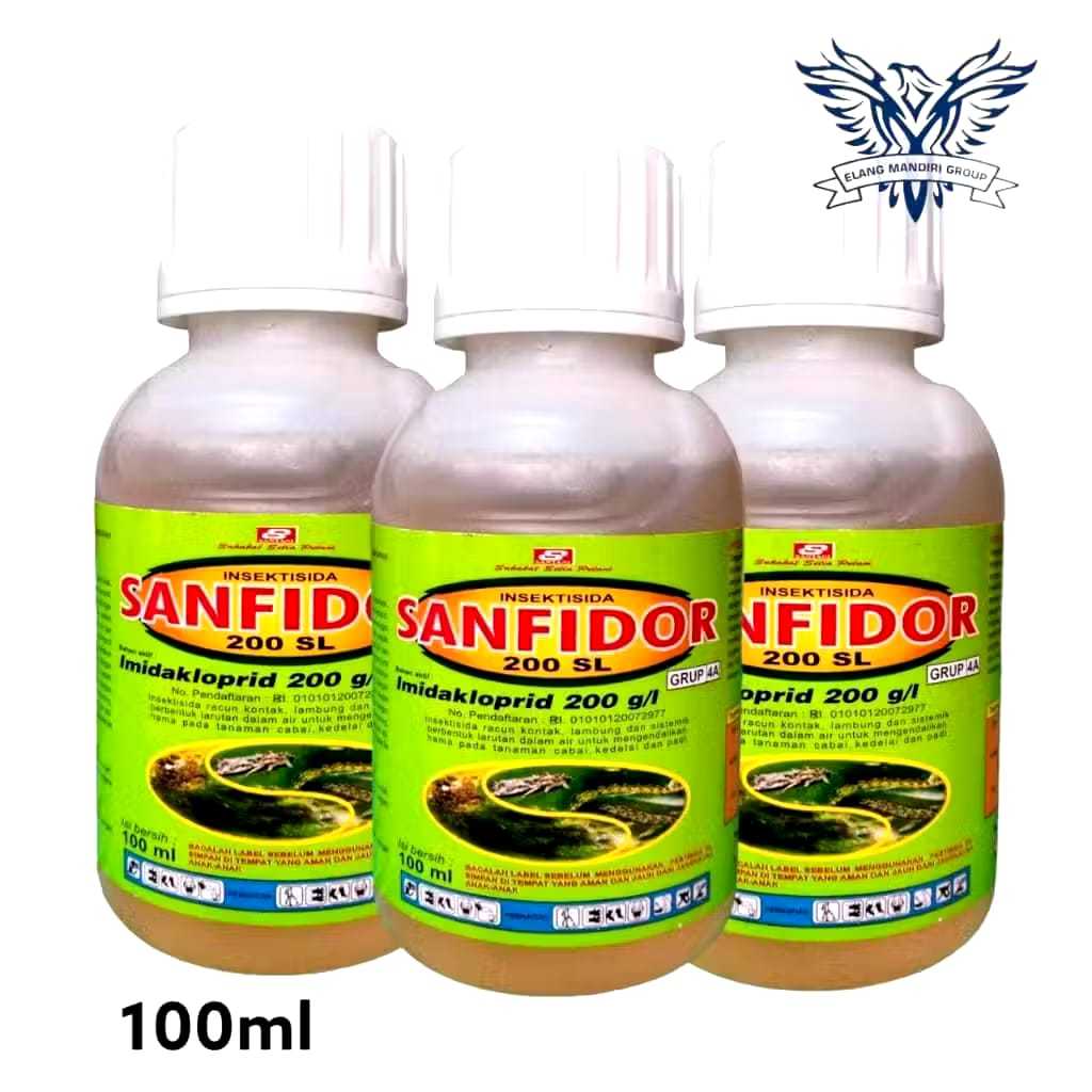 Sanfidor 200SL 100ml Imidakloprid 200g/l Insektisida Pembasmi hama Tanaman Santani