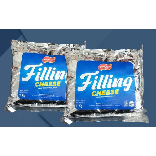 

Wincheez Filling Cheese Spread 1kg Keju Oles Isian Roti