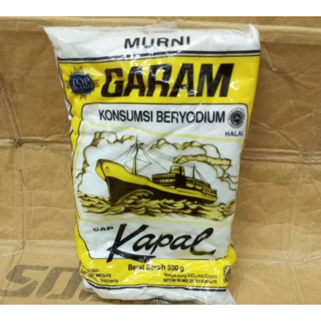 garam kapal /garam cap kapal 500gr