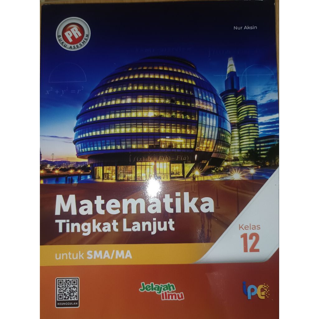 Buku lks/Pr SMA  Matematika tingkat lajut kelas 11&12 Intan pariwara tahun 2025/2026